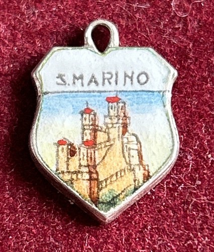 San marino ciondolo argento - san,