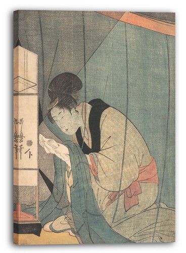 Tela cornice kitagawa utamaro - kitagawa,