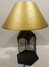 Lampada da Tavolo Con Gabbia