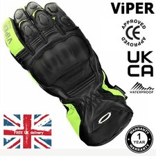 Guanti Moto Pelle Caldi Biker