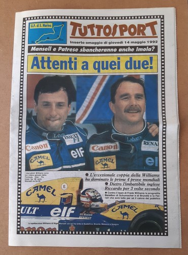 Inserto tuttosport imola - gp,