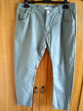 Pantalone taglia 42 (IT- 46) di Silvian Heach (Italy), verde chiaro, cotone