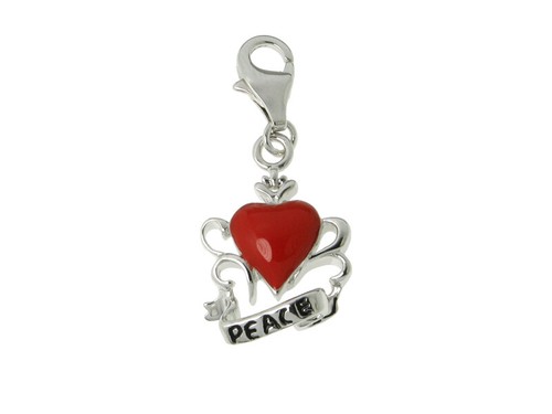 Ciondolo charm pace con - charm,