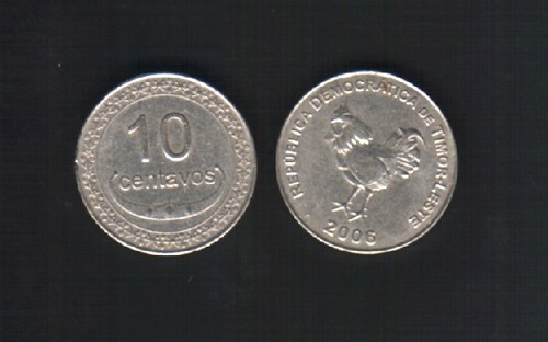Moneta denaro timor east - timor,
