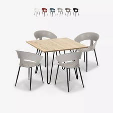 Set tavolo cucina 80x80cm