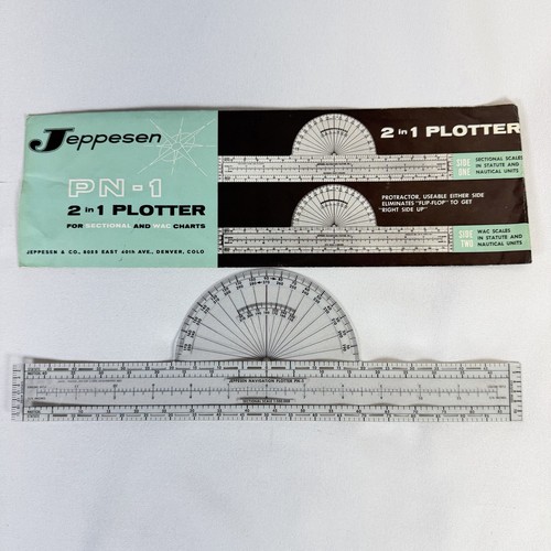 Jeppesen plotter in - 2, 1