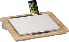 Cuscino Porta PC Da Letto, Supporto Computer Portatile Da Divano, Spazio per Tab