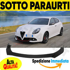 ✨ALFA ROMEO GIULIETTA✨ dal 2010 SOTTO PARAURTI LAMA SPLITTER DIFFUSORE FRONTALE