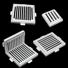 GRIGLIA GRIGLIE ALLUMINIO EFFETTO RIGATO TERRAZZI BALCONI PIAZZALI