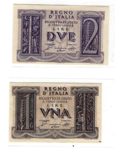Lotto banconote 1939 - 2,