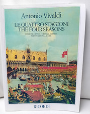 VIVALDI Le Quattro Stagioni Edizione critica Full score partitura spartito 2008