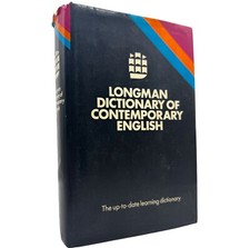 Longman Dictionary of Contemporary English 1981 Dizionario Inglese Monolingue