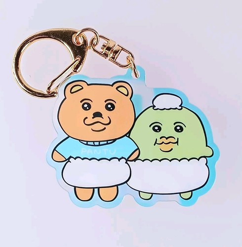 Portachiavi acrilico orso - acrilico,