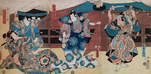Kunisada toyokuni iii 1857 - kunisada,