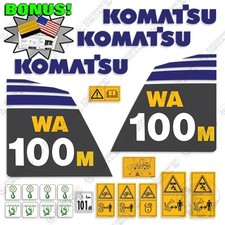 Fits Komatsu WA100M-5 Decal