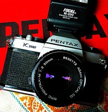 Asahi Pentax K1000 con