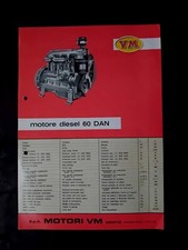 VM MOTORI INDUSTRIALI DIESEL 60 DAN 4 Cilindri MOTOREN ENGINE MOTEUR