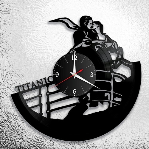 Orologio vinile parete - in,