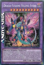 DRAGO FUSIONE VELENO AVIDO (Greedy Venom Fusion Dragon) Segreta FUEN IT010 • 1Ed