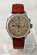 EBERHARD DATO COMPAX COMPLETE CALENDAR CHRONOGRAPH 50'S VALJOUX 72C - 1YW !