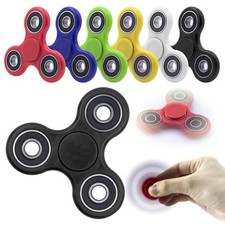 FIDGET SPINNER HAND GIOCO PORTATILE CUSCINETTO 3D GIOCATTOLO ANTI STRESS ADULTO