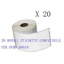 20 ROTOLI Etichette