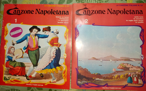 Canzone napoletana numeri e - 1,