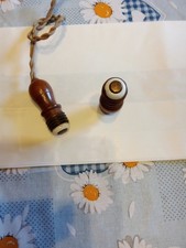 n2 rubacorrente intrvabili vintage da collezione in legno e.27