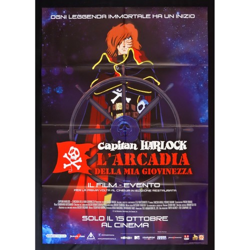 Manifesto capitan harlock - manifesto,