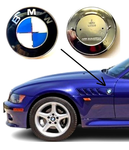 Bmw stemma parafango - bmw, z3