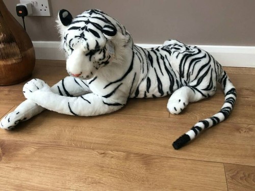 Large tiger giant lying soft - large,