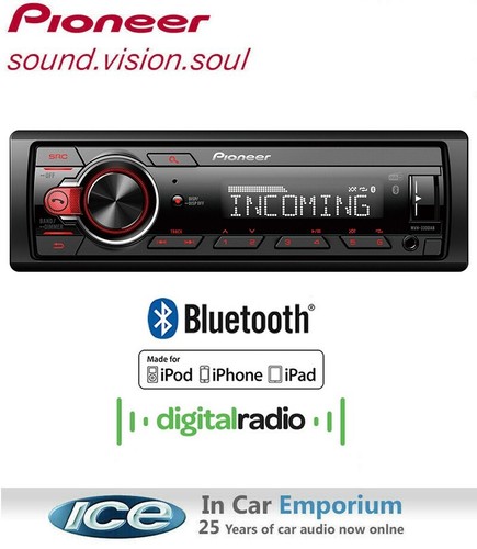 Pioneer mvh 330dab - pioneer, bluetooth