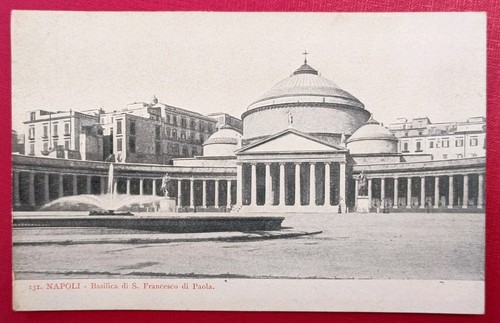 Napoli cartolina old - cartolina, postcard