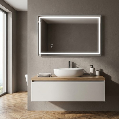 Specchio bagno con - bagno, led