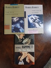 Dashiell Hammett 3 Book Lot Paperbacks