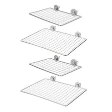  4 pezzi di piattaforma per trespolo per pappagalli: supporto per gabbia per