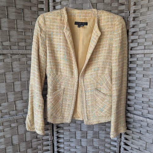 Blazer zara giallo - zara, tweed