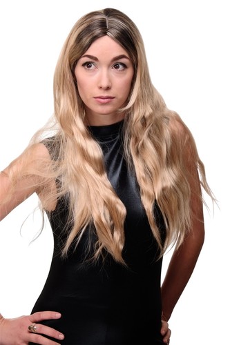 Parrucca donna lunga ondulato - donna,
