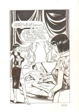 LADY DOMINA - tavola originale - Giovanni Romanini