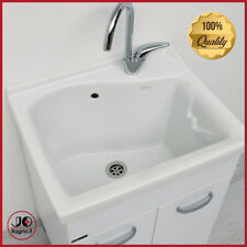 Mobile Lavatoio 60x60 Pilozzo in Ceramica Lavanderia Dolomite con Ideal Standard