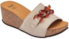 Dr SCHOLL ciabatte zatteroni sandali eleganti RAVELLO ZEPPA 1 fascia CATENA TAUP