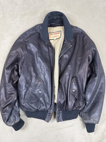 Chevignon giacca pelle vintage - chevignon,