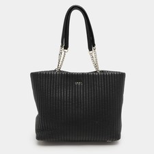 Borsa DKNY nera in pelle