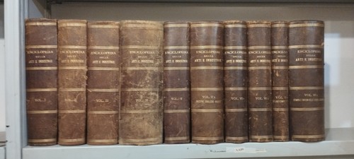 Enciclopedia delle arti - delle, e
