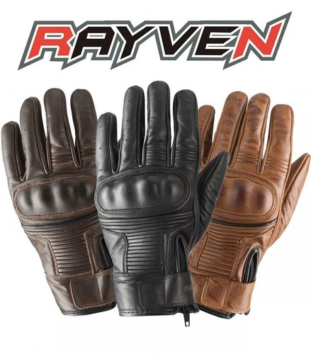 Guanti moto rayven vintage - guanti,