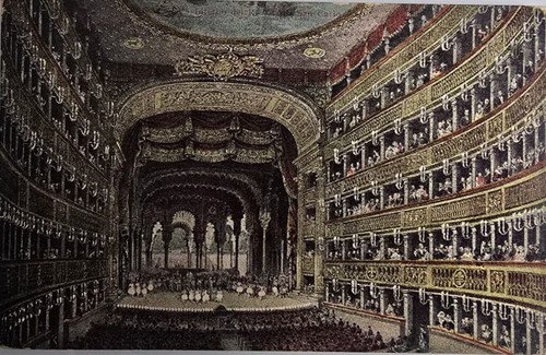 Cartolina anni teatro san - 30,
