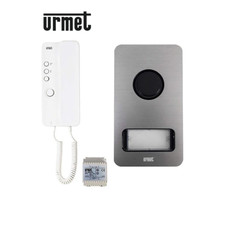 x Kit Mono-Bifamiliare Audio Urmet 1122/601 Pulsantiera Mikra Citofono Mìro Pao