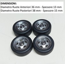 RUOTE Originali Ferrari 288 GTO del 1984 KK-scale - in scala 1/18