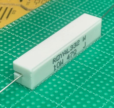 47 ohm 10W Resistenza Ceramica a Filo 5%
