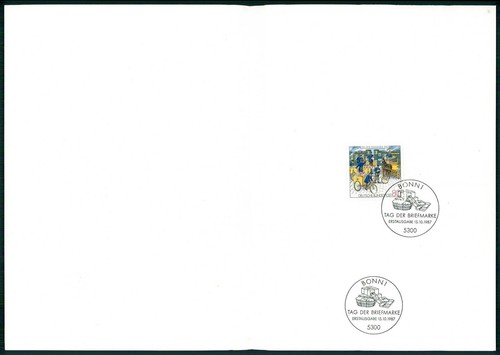 Deutsche post geschenk 1987 - post,